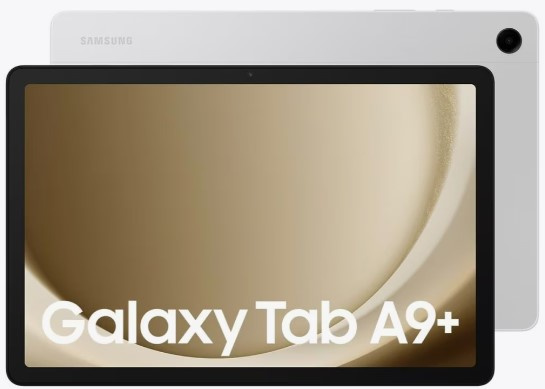 Samsung Galaxy Tab A9+ 11 128GB 8GB Silver ryhmässä ÄLYPUHELIMET JA TABLETIT / Tabletit @ TP E-commerce Nordic AB (C63738)