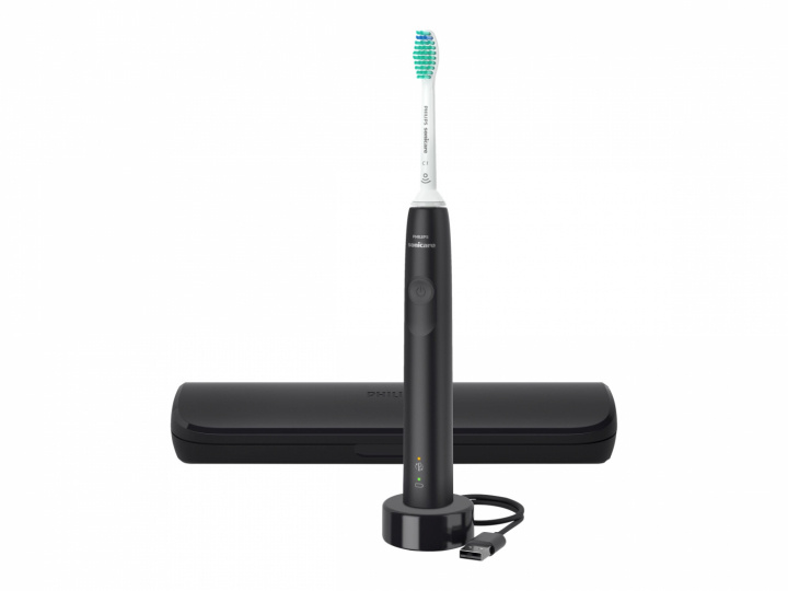 Philips Black Toothbrush HX3673 ryhmässä KAUNEUS JA TERVEYS / Suunhoito / Sähköhammasharjat @ TP E-commerce Nordic AB (C63773)