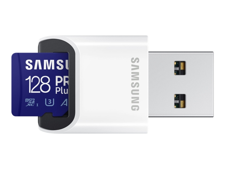 Samsung Pro MB-MD128KB microSDXC 128GB 160MB/s ryhmässä KODINELEKTRONIIKKA / Tallennusvälineet / Muistikortit / SD/SDHC/SDXC @ TP E-commerce Nordic AB (C63776)