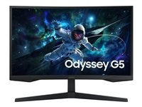 Samsung Odyssey G5 S27CG554EU 27 2560 x 1440 (2K) HDMI DisplayPort 165Hz ryhmässä TIETOKOONET & TARVIKKEET / Näytöt / Tietokonenäytöt @ TP E-commerce Nordic AB (C63804)