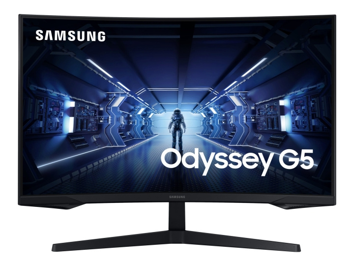 Samsung Odyssey G5 C27G53TQBU 27 2560 x 1440 (2K) HDMI DisplayPort 144Hz ryhmässä TIETOKOONET & TARVIKKEET / Näytöt / Tietokonenäytöt @ TP E-commerce Nordic AB (C63810)