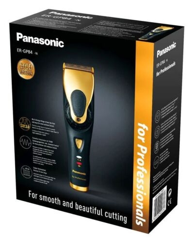 Panasonic GP84 Hårklippare Trimmer Professionell Skäggklippning Rakapparat Guld Edit ryhmässä KAUNEUS JA TERVEYS / Hiukset &Stailaus / Sheivaus ja trimmaus / Hiustrimmerit @ TP E-commerce Nordic AB (C63818)