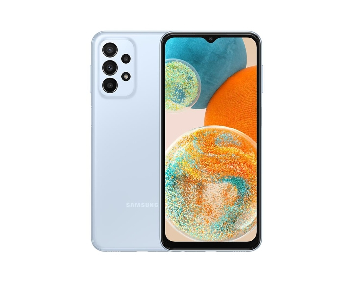 Samsung Galaxy A23 5G 64GB BLÅ ryhmässä ÄLYPUHELIMET JA TABLETIT / Kännykät & smartphones @ TP E-commerce Nordic AB (C63855)