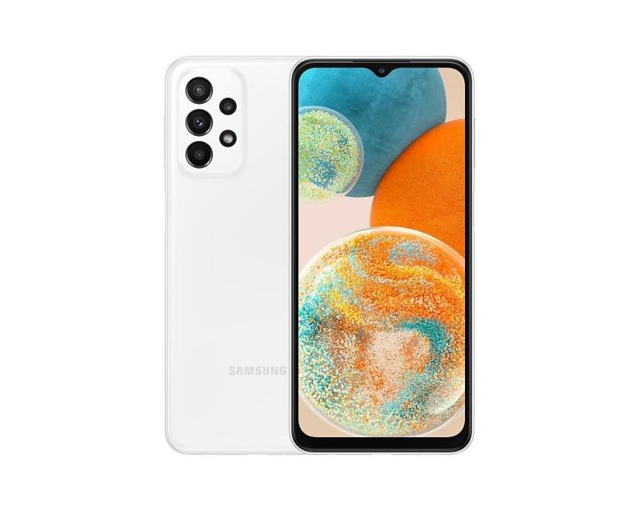 Samsung Galaxy A23 5G 6.6 64GB Vit ryhmässä ÄLYPUHELIMET JA TABLETIT / Kännykät & smartphones @ TP E-commerce Nordic AB (C63863)