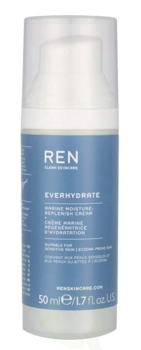REN Everhydrate Marine Moisture-Replenish Cream 50 ml ryhmässä KAUNEUS JA TERVEYS / Ihonhoito / Kasvot / Kasvovoide @ TP E-commerce Nordic AB (C63942)