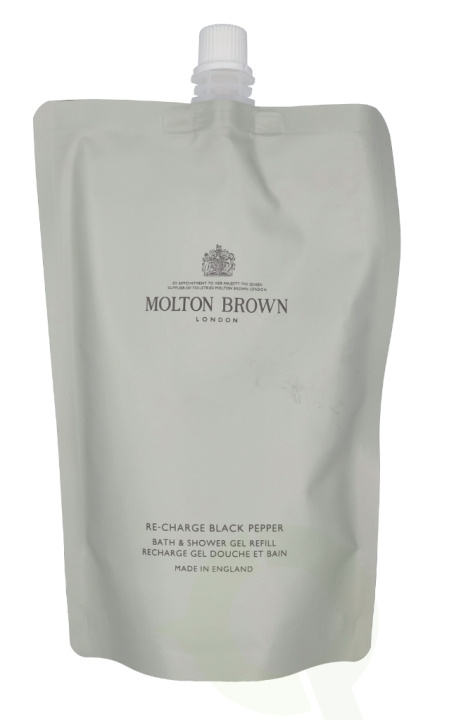 Molton Brown M.Brown Re-Charge Black Pepper Bath & Shower Gel - Refill 400 ml ryhmässä KAUNEUS JA TERVEYS / Ihonhoito / Kehon hoito / Kylpy- ja suihkugeelit @ TP E-commerce Nordic AB (C63986)