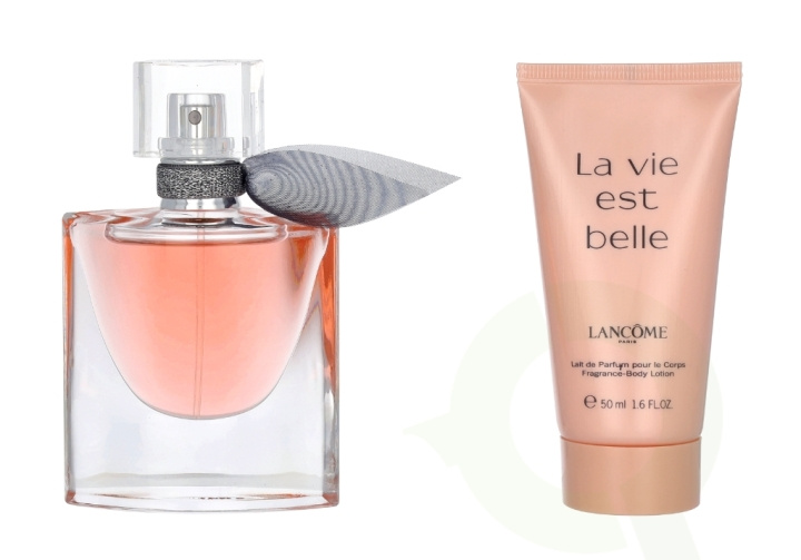 Lancome La Vie Est Belle Giftset 80 ml Edp Spray 30ml/Body Lotion 50ml ryhmässä KAUNEUS JA TERVEYS / Lahjapakkaukset / Naisten lahjapakkaukset @ TP E-commerce Nordic AB (C64045)