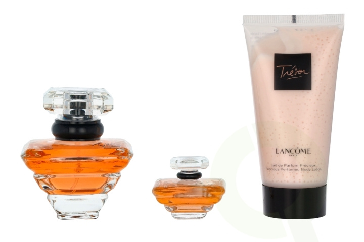Lancome Tresor Giftset 87.5 ml Edp Spray 30ml/Edtp Spray 7,5ml/Body Lotion 50ml ryhmässä KAUNEUS JA TERVEYS / Lahjapakkaukset / Naisten lahjapakkaukset @ TP E-commerce Nordic AB (C64054)