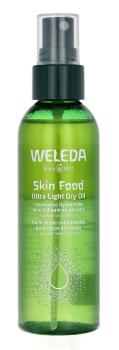 Weleda Skin Food Ultra-Light Dry Oil 100 ml ryhmässä KAUNEUS JA TERVEYS / Ihonhoito / Kasvot / Kasvoöljy @ TP E-commerce Nordic AB (C64093)