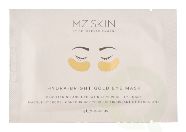 Mz Skin Hydra Bright Golden Eye Treatment Mask 3 g ryhmässä KAUNEUS JA TERVEYS / Ihonhoito / Kasvot / Naamiot @ TP E-commerce Nordic AB (C64130)