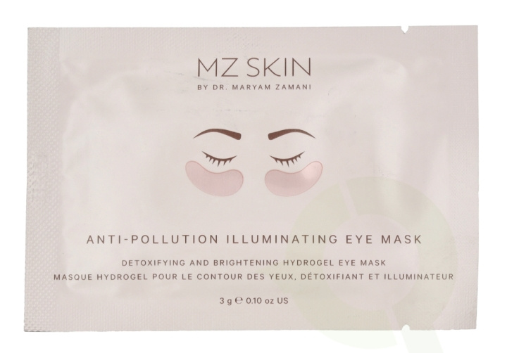 Mz Skin Anti-Pollution Illuminating Eye Mask 3 g ryhmässä KAUNEUS JA TERVEYS / Ihonhoito / Kasvot / Naamiot @ TP E-commerce Nordic AB (C64132)