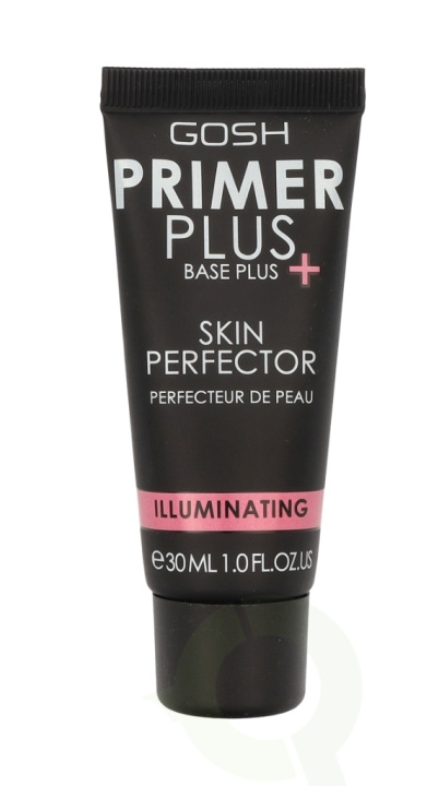 Gosh Primer Plus+ Base Plus Skin Perfector 30 ml Illuminating ryhmässä KAUNEUS JA TERVEYS / Meikit / Meikit Kasvot / Pohjustusvoide @ TP E-commerce Nordic AB (C64242)