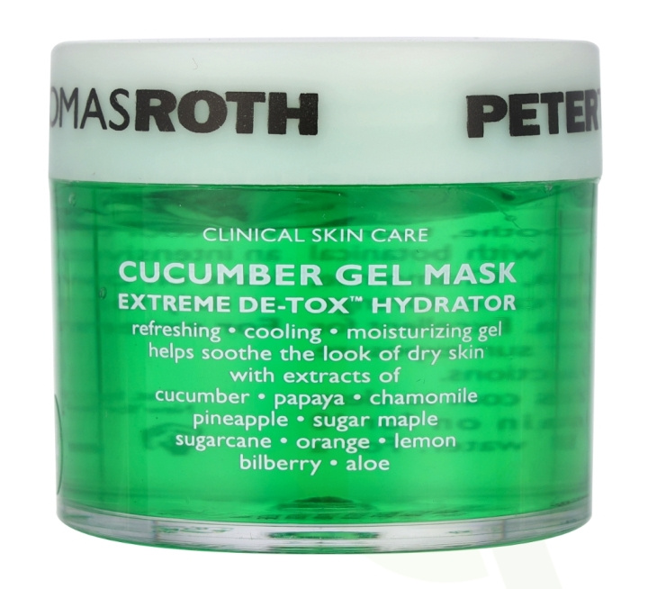P.T. Roth Cucumber Gel Mask 50 ml ryhmässä KAUNEUS JA TERVEYS / Ihonhoito / Kasvot / Naamiot @ TP E-commerce Nordic AB (C64274)