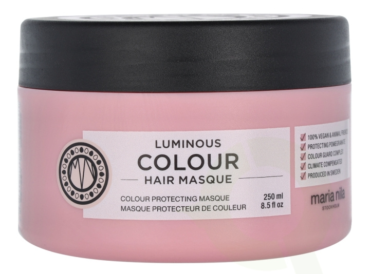 Maria Nila Luminous Colour Masque 250 ml ryhmässä KAUNEUS JA TERVEYS / Hiukset &Stailaus / Hiustenhoito / Hiusnaamio @ TP E-commerce Nordic AB (C64378)