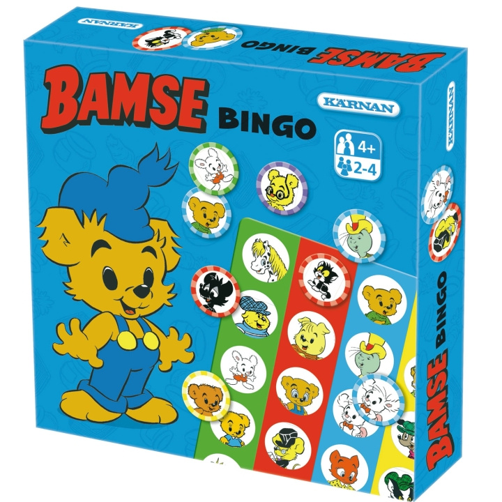 Kärnan Bamse bingo ryhmässä LELUT, TUOTTEET LAPSILLE JA VAUVOILLE / Leikkikalut, Askartelu &Pelit / Seurapelit / Lasten pelit @ TP E-commerce Nordic AB (C64550)