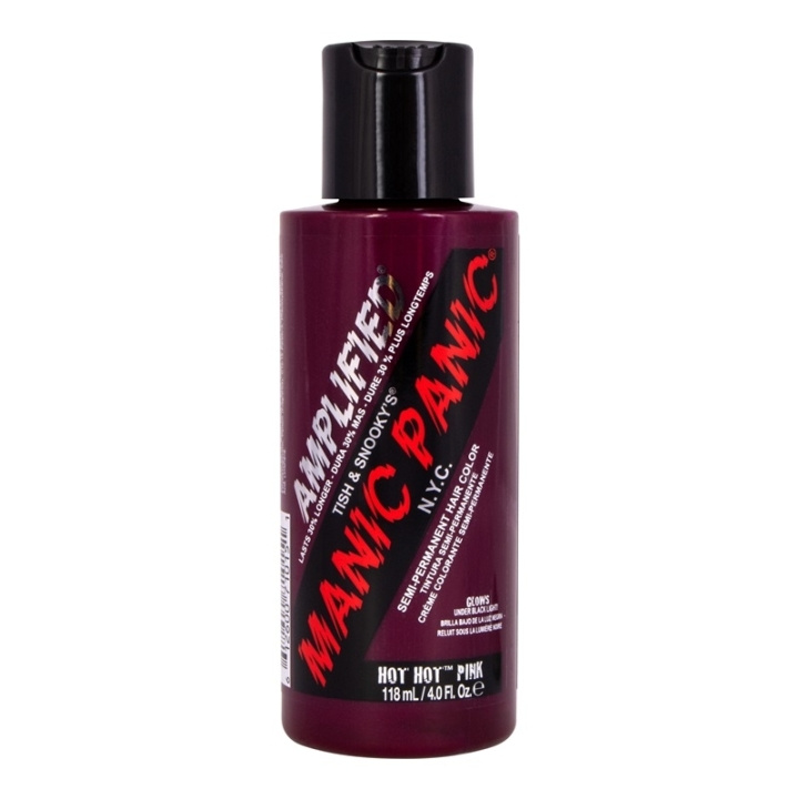 Manic Panic Amplified Hot Hot Pink ryhmässä KAUNEUS JA TERVEYS / Hiukset &Stailaus / Hiustenhoito / Hiusväri / Hiusväri & Väripommi @ TP E-commerce Nordic AB (C64561)