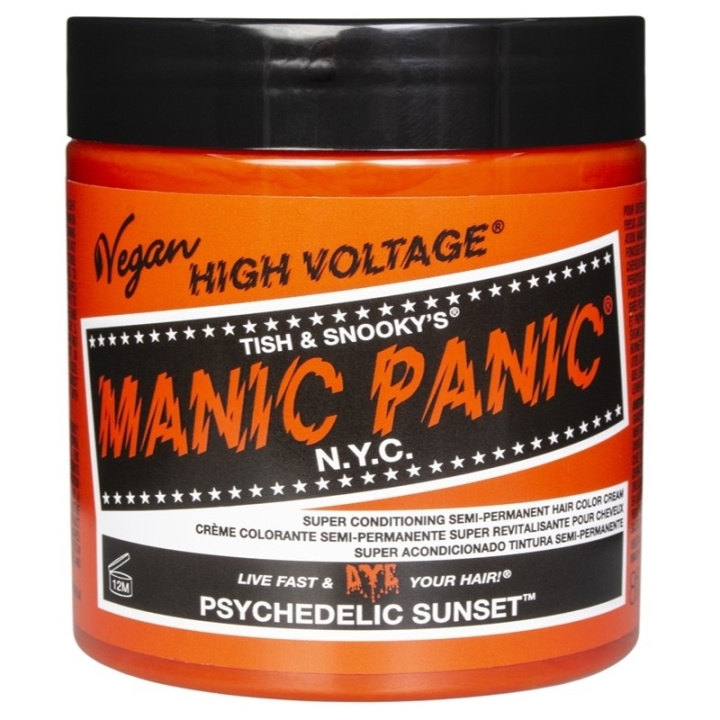 Manic Panic Psychedelic Sunset Classic Creme 237ml ryhmässä KAUNEUS JA TERVEYS / Hiukset &Stailaus / Hiustenhoito / Hiusväri / Hiusväri & Väripommi @ TP E-commerce Nordic AB (C64562)