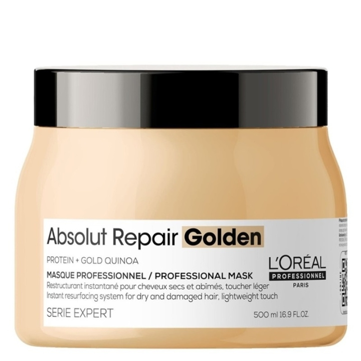 L\'ORÉAL PARIS L\'Oreal Professionnel Serie Expert Absolut Repair Golden Masque 500ml ryhmässä KAUNEUS JA TERVEYS / Hiukset &Stailaus / Hiustenhoito / Hiusnaamio @ TP E-commerce Nordic AB (C64573)