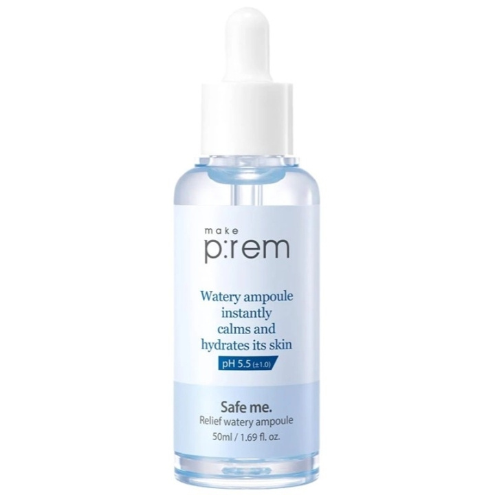 Make P:rem Safe Me. Relief Watery Ampoule 50ml ryhmässä KAUNEUS JA TERVEYS / Ihonhoito / Kasvot / Seerumit iholle @ TP E-commerce Nordic AB (C64584)