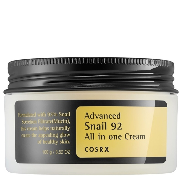 COSRX Advanced Snail 92 All In One Cream 100ml ryhmässä KAUNEUS JA TERVEYS / Ihonhoito / Kasvot / Kasvovoide @ TP E-commerce Nordic AB (C64586)