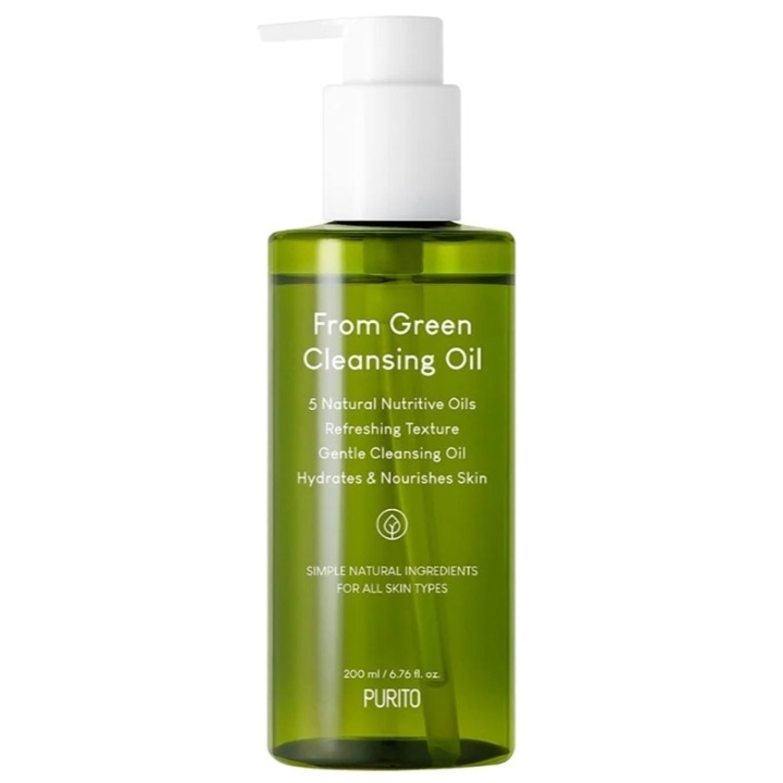 Purito From Green Cleansing Oil 200ml ryhmässä KAUNEUS JA TERVEYS / Ihonhoito / Kasvot / Kasvoöljy @ TP E-commerce Nordic AB (C64588)