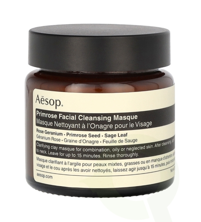 AESOP Primrose Facial Cleansing Masque 60 ml ryhmässä KAUNEUS JA TERVEYS / Ihonhoito / Kasvot / Naamiot @ TP E-commerce Nordic AB (C64622)