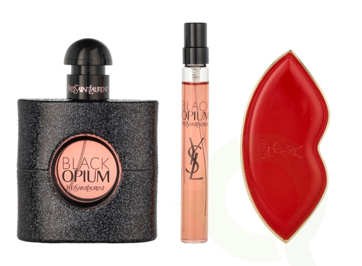 Yves Saint Laurent YSL Black Opium Giftset 60 ml 50ml/10ml/Mirror ryhmässä KAUNEUS JA TERVEYS / Lahjapakkaukset / Naisten lahjapakkaukset @ TP E-commerce Nordic AB (C64629)