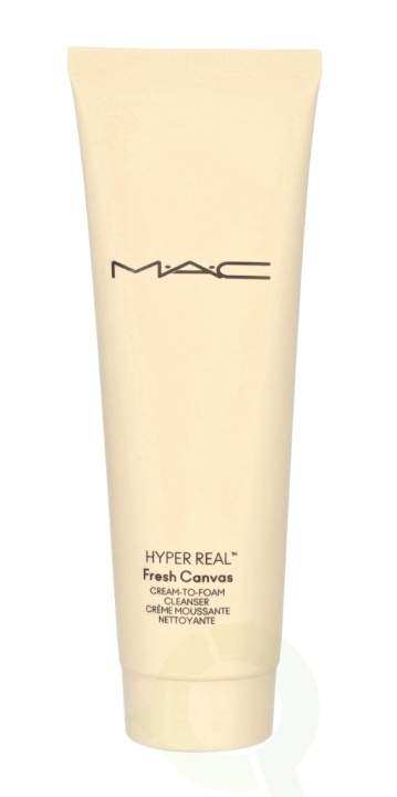 MAC Hyper Real Cream-To Foam Cleanser 125 ml ryhmässä KAUNEUS JA TERVEYS / Ihonhoito / Kasvot / Puhdistus @ TP E-commerce Nordic AB (C64659)