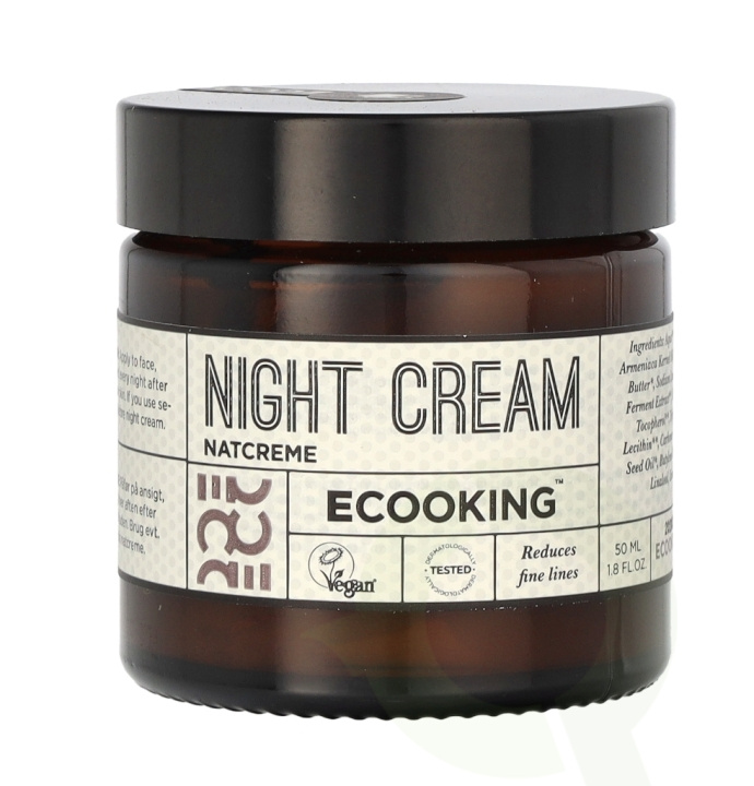 Ecooking Night Cream 50 ml ryhmässä KAUNEUS JA TERVEYS / Ihonhoito / Kasvot / Kasvovoide @ TP E-commerce Nordic AB (C64675)