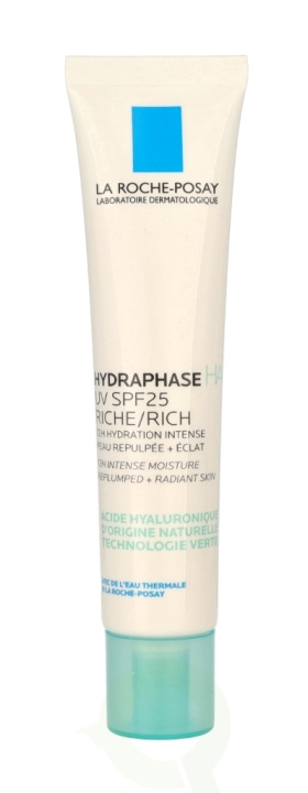 La Roche LRP Hydraphase Ha Rich Day Cream SPF25 40 ml Riche ryhmässä KAUNEUS JA TERVEYS / Ihonhoito / Kasvot / Päivävoide @ TP E-commerce Nordic AB (C64687)