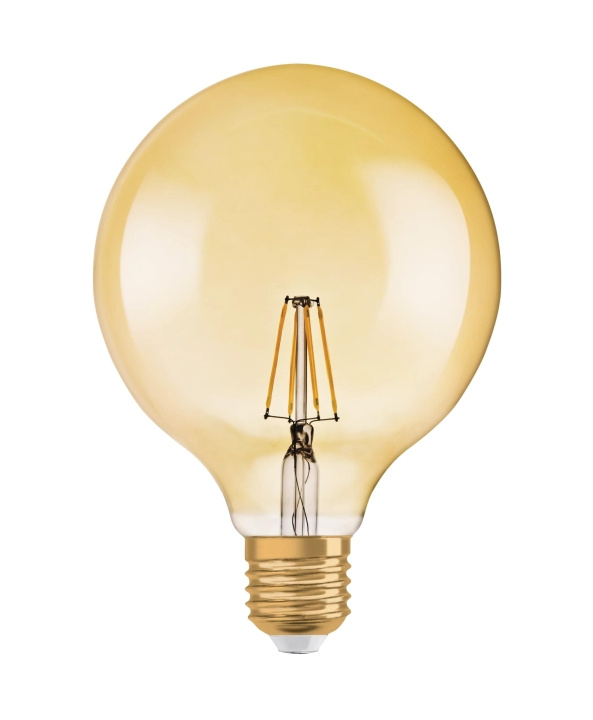 LEDVANCE LED 1906 Vintage Gold, 2,8W/21W, E27 Glob ryhmässä KODINELEKTRONIIKKA / Valaistus / LED-lamput @ TP E-commerce Nordic AB (C64720)