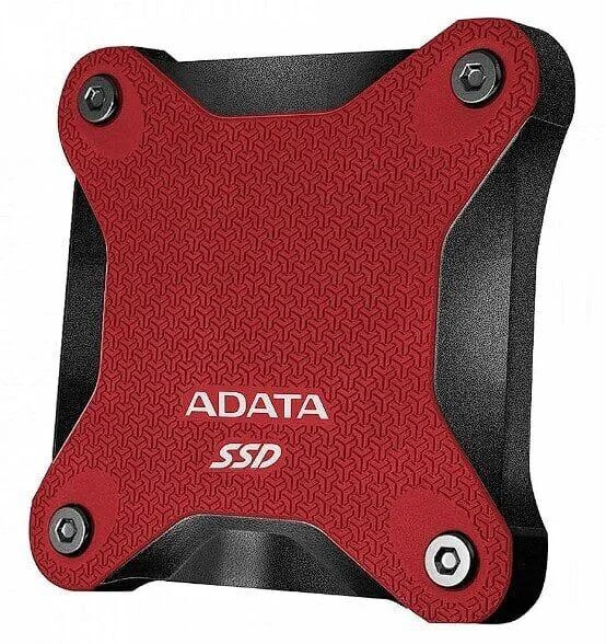 ADATA Technology SD620 512GB External SSD USB 3.2 Gen2 Red ryhmässä TIETOKOONET & TARVIKKEET / Tietokoneen komponentit / Kovalevyt / SSD @ TP E-commerce Nordic AB (C64737)
