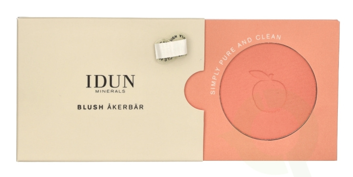 Idun Minerals Pressed Blush 5 g Akerbar ryhmässä KAUNEUS JA TERVEYS / Meikit / Meikit Kasvot / Contour/Highlight @ TP E-commerce Nordic AB (C64790)