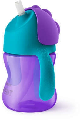 Philips Avent SCF796/02 -pillimuki kahvoilla, 200 ml, violetti ryhmässä LELUT, TUOTTEET LAPSILLE JA VAUVOILLE / Syö ja juo / Tuttipullot & Tarvikkeet @ TP E-commerce Nordic AB (C64831)