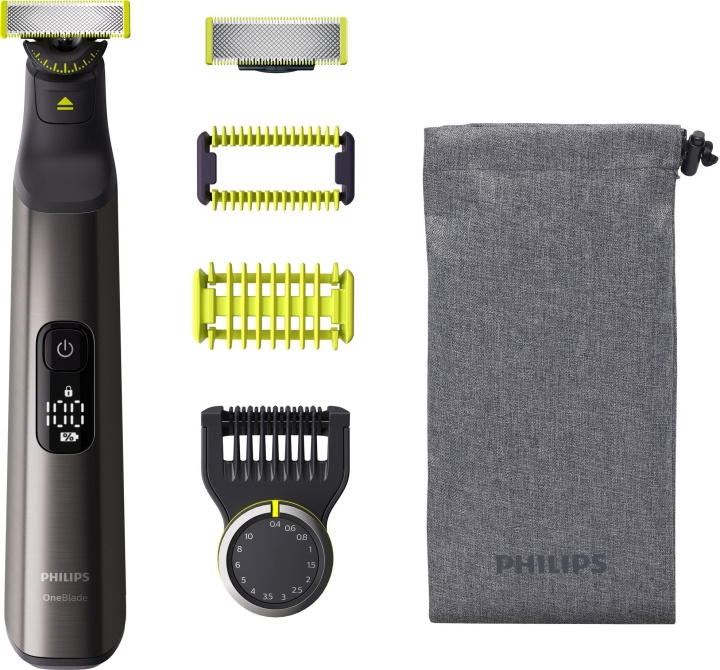 Philips OneBlade PRO 360 Face&Body QP6551/15 beard and body trimmer ryhmässä KAUNEUS JA TERVEYS / Hiukset &Stailaus / Sheivaus ja trimmaus / Hiustrimmerit @ TP E-commerce Nordic AB (C64862)