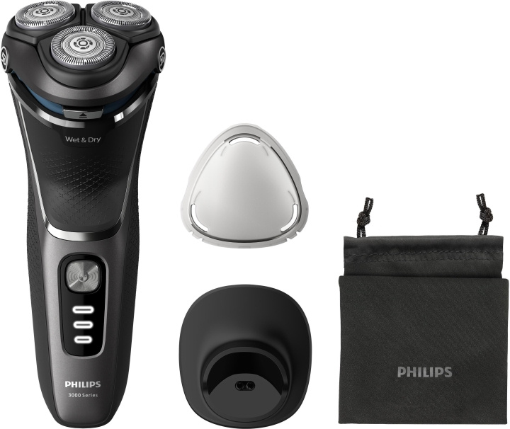 Philips Shaver Series 3000 S3343/13 -parranajokone ryhmässä KAUNEUS JA TERVEYS / Hiukset &Stailaus / Sheivaus ja trimmaus / Parranajokoneet @ TP E-commerce Nordic AB (C64880)