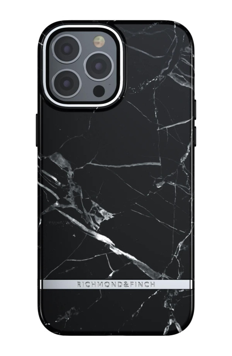 Richmond & Finch iPhone 13 Pro Max Freedom kotelo, musta marmori ryhmässä ÄLYPUHELIMET JA TABLETIT / Puhelimen suojakotelo / Apple / iPhone 13 Pro Max / Kuoret @ TP E-commerce Nordic AB (C64912)