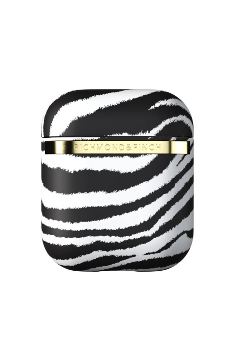 Richmond & Finch Airpod-kotelo, Zebra ryhmässä KODINELEKTRONIIKKA / Ääni & Kuva / Kuulokkeet & Tarvikkeet / Tarvikkeet @ TP E-commerce Nordic AB (C64925)