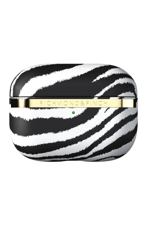 Richmond & Finch Airpod Pro Case, Zebra ryhmässä KODINELEKTRONIIKKA / Ääni & Kuva / Kuulokkeet & Tarvikkeet / Tarvikkeet @ TP E-commerce Nordic AB (C64926)