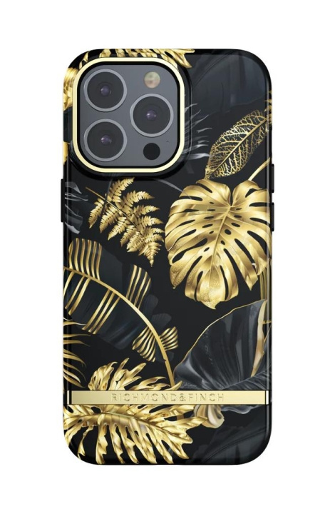 Richmond & Finch iPhone 13 Pro Freedom Case Golden Jungle ryhmässä ÄLYPUHELIMET JA TABLETIT / Puhelimen suojakotelo / Apple / iPhone 13 Pro / Kuoret @ TP E-commerce Nordic AB (C64927)