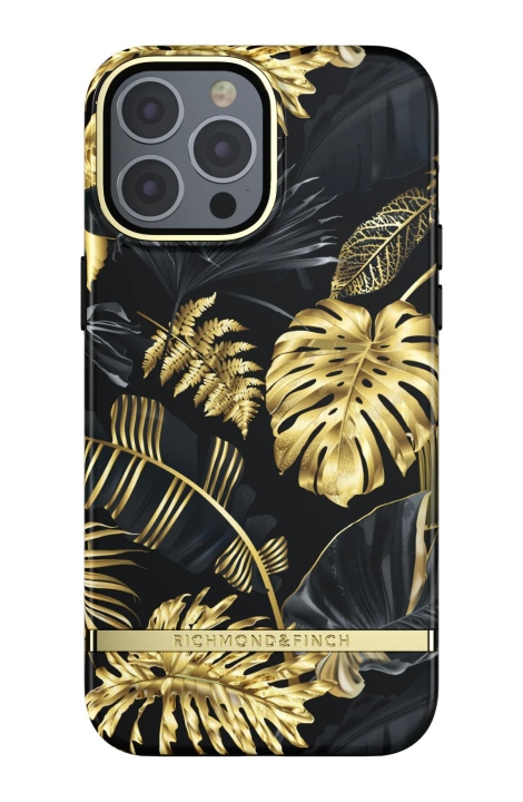 Richmond & Finch iPhone 13 Pro Max Freedom Case, Golden Jungle ryhmässä ÄLYPUHELIMET JA TABLETIT / Puhelimen suojakotelo / Apple / iPhone 13 Pro Max / Kuoret @ TP E-commerce Nordic AB (C64931)