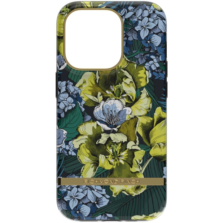 Richmond & Finch iPhone 14 Pro -kotelo, sahraminkeltainen kukka ryhmässä ÄLYPUHELIMET JA TABLETIT / Puhelimen suojakotelo / Apple / iPhone 14 @ TP E-commerce Nordic AB (C64945)
