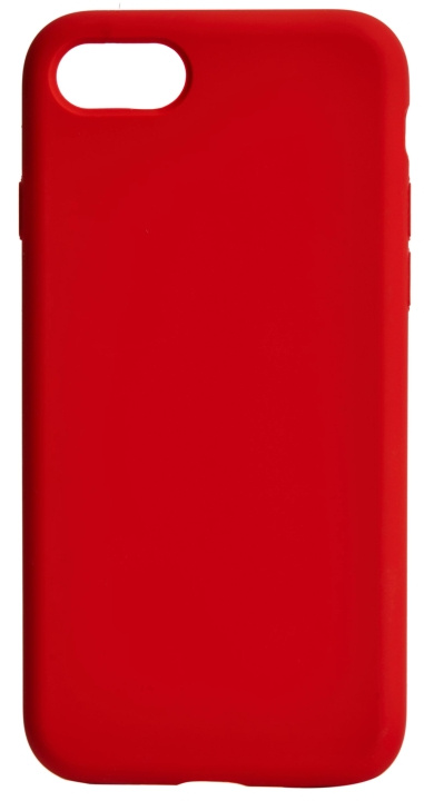 Essentials iPhone 6/7/8/SE (2020/2022) silicone back cov, Red ryhmässä ÄLYPUHELIMET JA TABLETIT / Puhelimen suojakotelo / Apple / iPhone SE (2nd gen & 3rd gen) / Kuoret @ TP E-commerce Nordic AB (C64968)