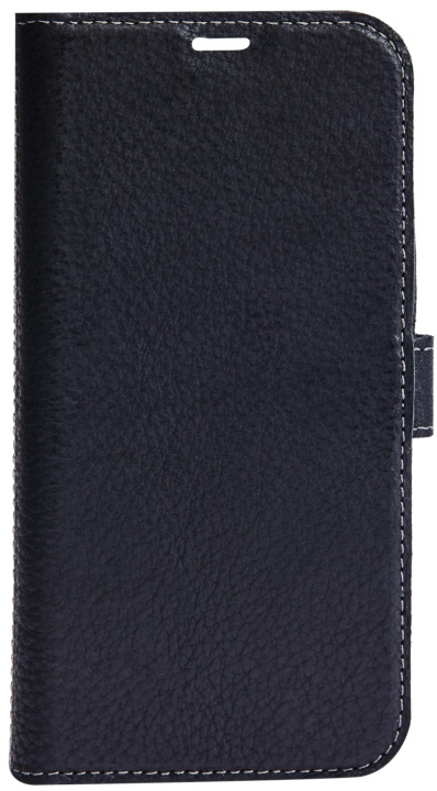 Essentials iPhone 12 mini leather wallet, detachable, Black ryhmässä ÄLYPUHELIMET JA TABLETIT / Puhelimen suojakotelo / Apple / iPhone 12 Mini @ TP E-commerce Nordic AB (C64982)