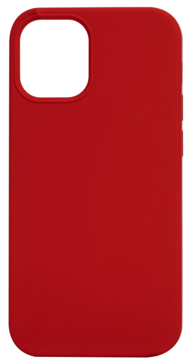 Essentials iPhone 13 Pro silicone back cover, Red ryhmässä ÄLYPUHELIMET JA TABLETIT / Puhelimen suojakotelo / Apple / iPhone 13 Pro @ TP E-commerce Nordic AB (C64996)