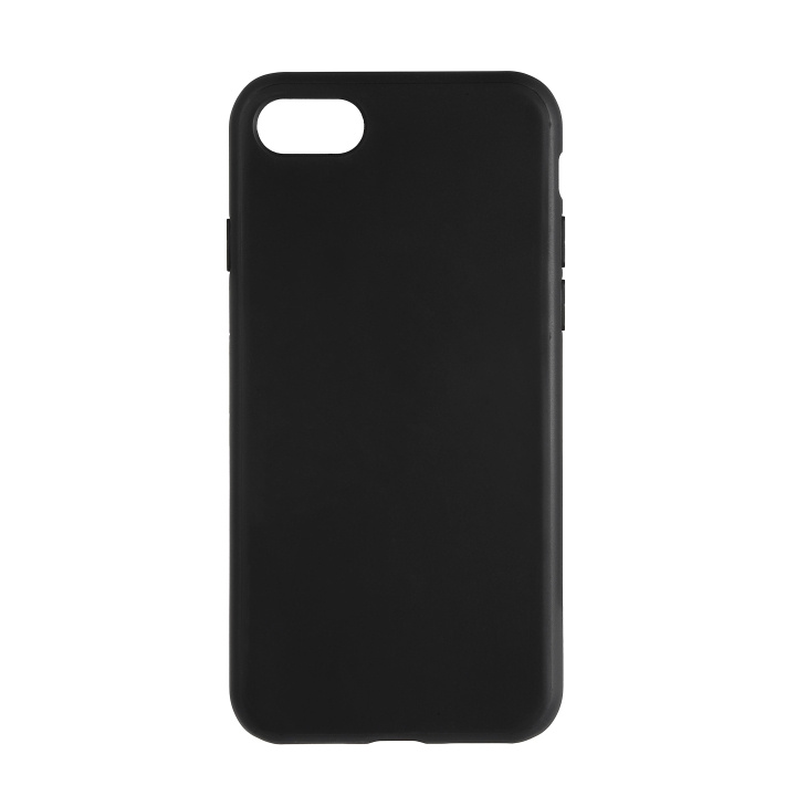 Essentials iPhone 6/7/8/SE (2020/2022) recycled TPU cover,blk ryhmässä ÄLYPUHELIMET JA TABLETIT / Puhelimen suojakotelo / Apple / iPhone SE (2nd gen & 3rd gen) / Kuoret @ TP E-commerce Nordic AB (C65059)