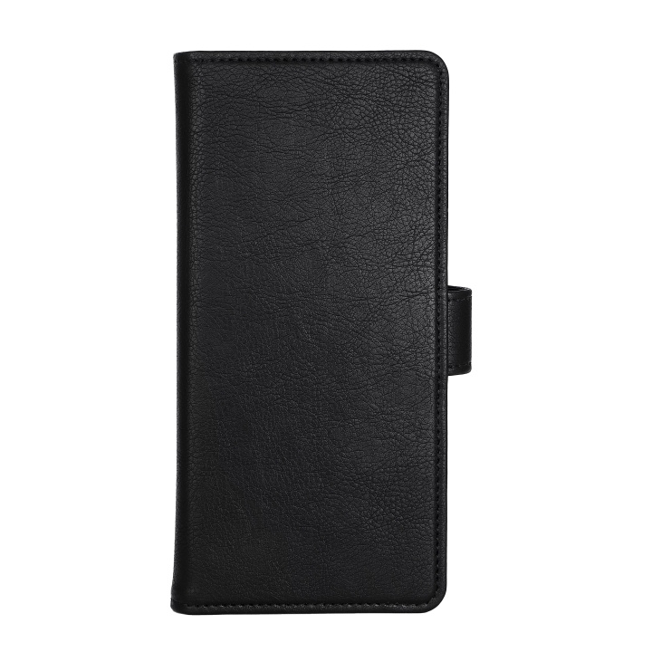 Essentials Redmi Note 12 Pro PU wallet, detachable, black ryhmässä ÄLYPUHELIMET JA TABLETIT / Puhelimen suojakotelo / Xiaomi @ TP E-commerce Nordic AB (C65068)