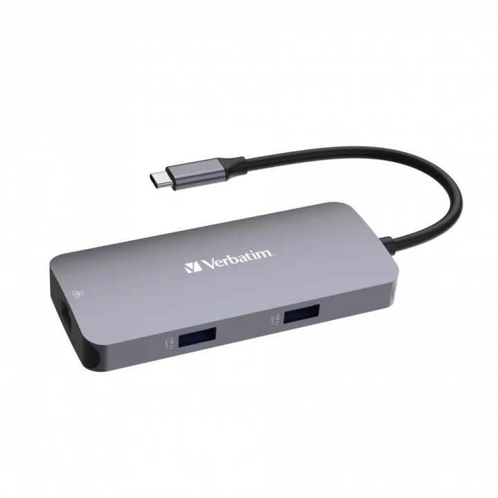 Verbatim USB-C Pro Multiport Hub 5 Port CMH-05 ryhmässä TIETOKOONET & TARVIKKEET / Tietokonetarvikkeet / USB-telakat @ TP E-commerce Nordic AB (C65089)