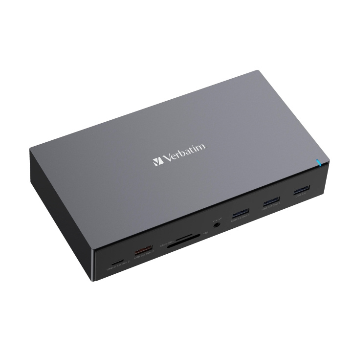 Verbatim USB-C Pro Docking Station 17 Port CDS-17 ryhmässä TIETOKOONET & TARVIKKEET / Kannettavat tietokoneet & tarvikkeet / Telakka @ TP E-commerce Nordic AB (C65092)