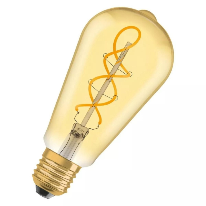Osram 1906 LED edison gold filament 4W/820 (28W) E27 ryhmässä KODINELEKTRONIIKKA / Valaistus / LED-lamput @ TP E-commerce Nordic AB (C65108)